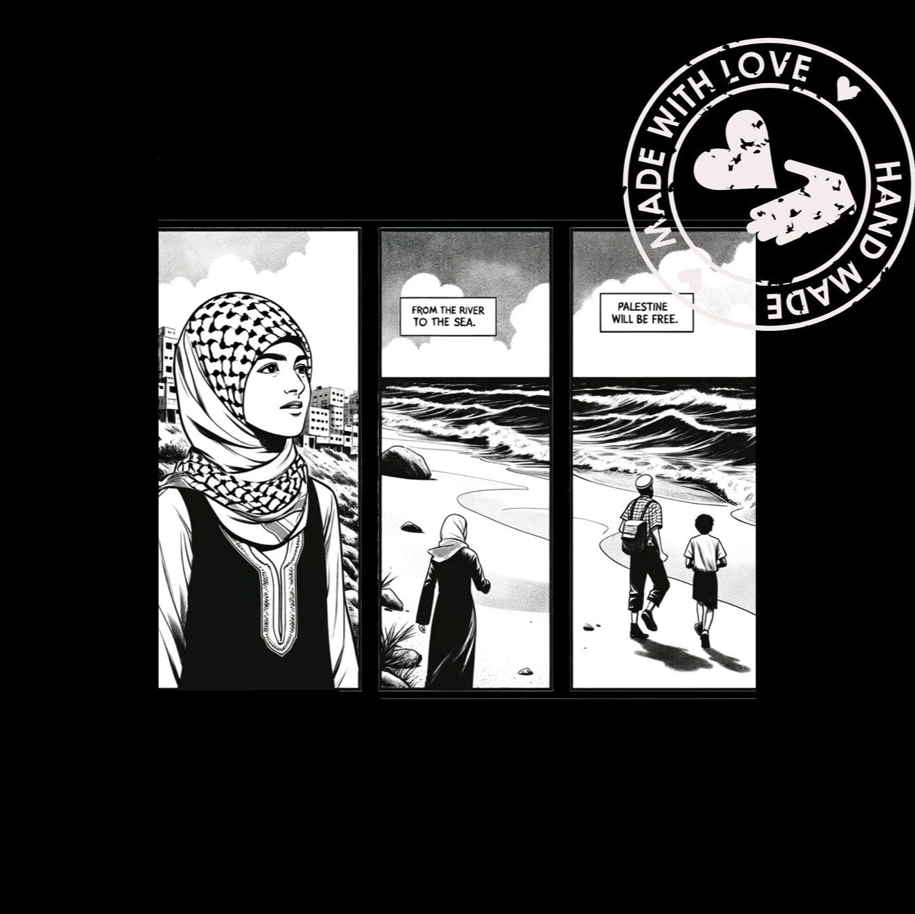 Sweatshirt "From the river"